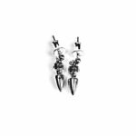 Chrome Hearts Spike Drop Earrings